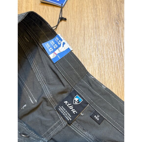 Kuhl Womens Hiking Cargo Pants Gray With Pockets & Adjustable Hem 12 NWT - Picture 3 of 8